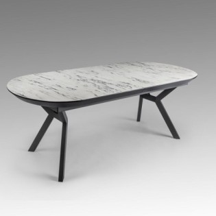 ANTEA -TABLE SALLE A MANGER- T MARBRE BL