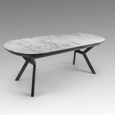 ANTEA -TABLE SALLE A MANGER- T MARBRE BL