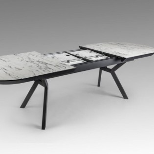 ANTEA -TABLE SALLE A MANGER- T MARBRE BL