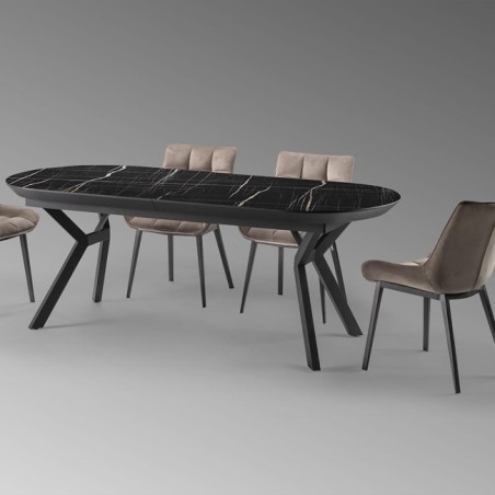 ANTEA -TABLE SALLE À MANGER- T MARBRE NO