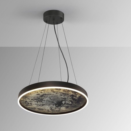 STONE- LAMPE LED CCT -NOIR 60D