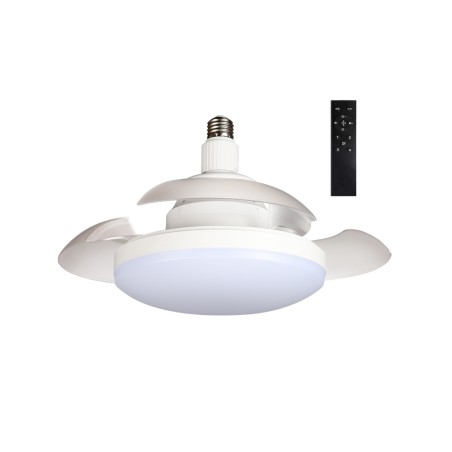 Ampoule ventilateur LED pales rétractables Mandy CCT (18W)