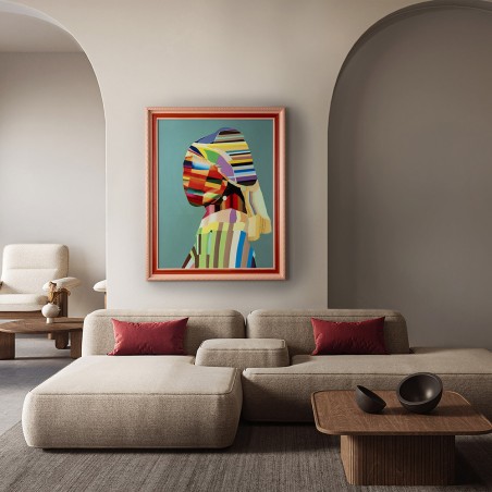 Bas-relief Jeune avec Perle Pop (84x104)