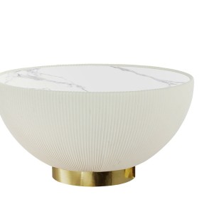 CANDY-TABLE BASSE BLANC-LAITON
