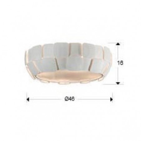 Plafonnier LED Quios (40W)