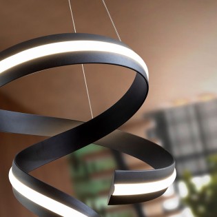 AMARA-LAMPE VERTICALE - NOIR MAT