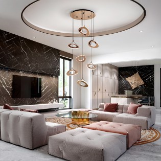 MIRENA- LAMPE 7L OR ROSE