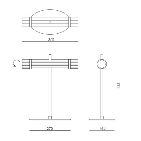 Lampe de table LED Tasta Dim (14W)