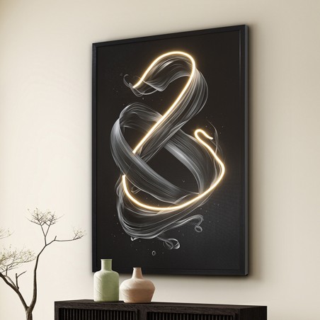 Tableau avec lumière LED Cinetic (120x80cm.)