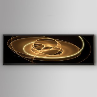 Tableau avec lumière LED Trazados (50x150cm.)
