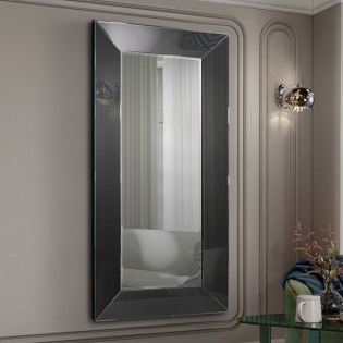 ROMA - MIROIR 185X90 - CADRE SMOKE