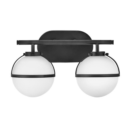 Applique pour salles de bains Hollis Opal (2 lumières)