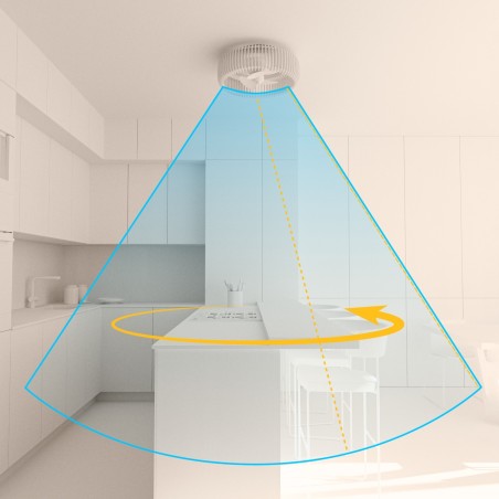 Ventilateur de plafond LED Daya Style CCT Dim (28W)