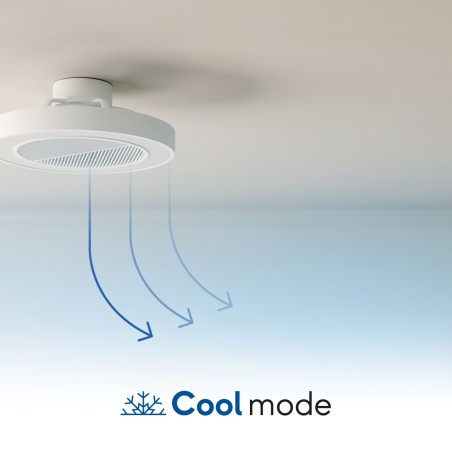 Ventilateur de plafond LED Daya Style CCT Dim (28W)