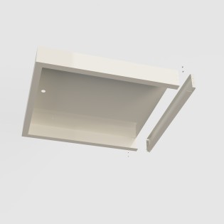 Cadre de surface pour ventilateur Cubis