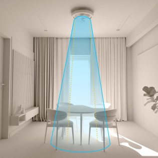Ventilateur LED avec purificateur d'air Brisa CCT Dim (36W)