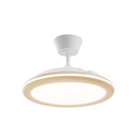 Ventilateur LED pales rétractables Bombay Estilo S CCT Dim (26+9W)