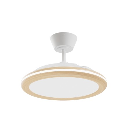 Ventilateur LED pales rétractables Bombay Estilo S CCT Dim (26+9W)