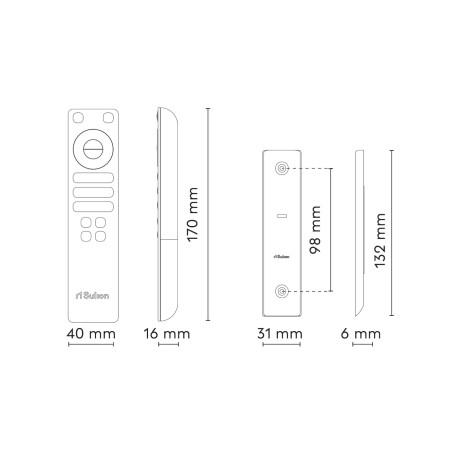 Télécommande moteur rotatif de ventilateurs Sulion