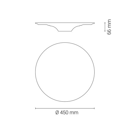 Rosette ornementale pour ventilateurs Sulion