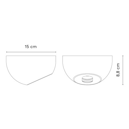 Sloped ceiling canopy