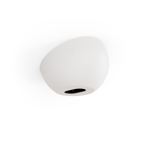 Sloped ceiling canopy