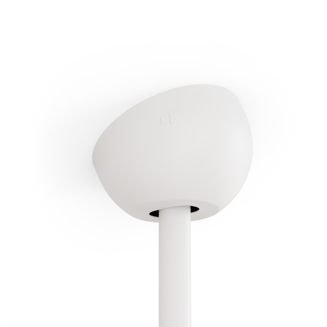 Sloped ceiling canopy