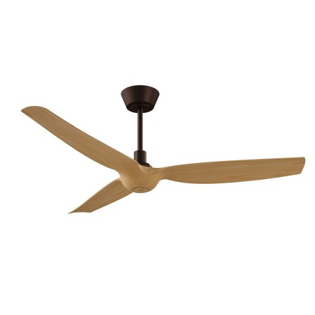 Ventilateur de plafond LED Ivy Neo Marron rouille L CCT Dim (7W)