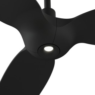 Ventilateur de plafond LED Ivy Neo Noir L CCT Dim (7W)