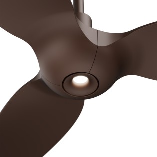 Ventilateur de plafond LED Ivy Neo Marron rouille S CCT Dim (7W)