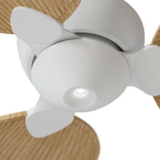 Ventilateur de plafond LED Alma S 3 pales CCT Dim (6W)