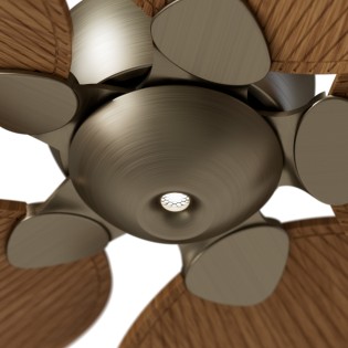 Ventilateur de plafond LED Alma S 5 pales CCT Dim (6W)