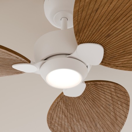 Ventilateur de plafond LED Alma S 3 pales CCT Dim (6,5W)