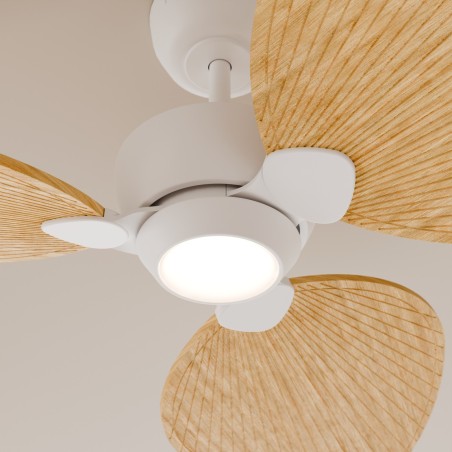 Ventilateur de plafond LED Alma L 3 pales CCT Dim (6,5W)