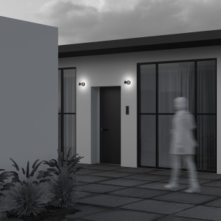 Applique murale d'extérieur LED Velora (8W)