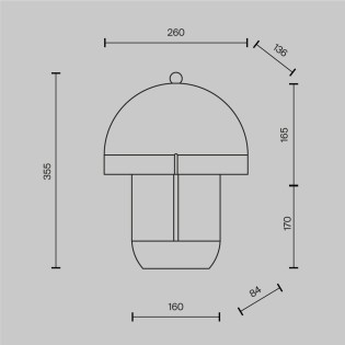 Lampe de table LED Hope (14W)
