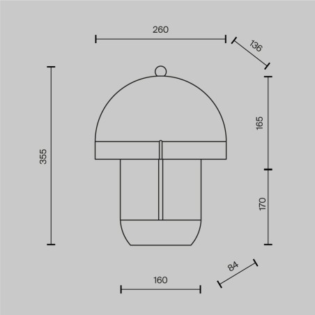 Lampe de table LED Hope (14W)