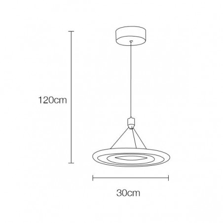 Lampe de suspension LED Endurance (18W)