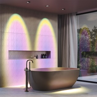 Encastrable de plafond pour salle de bains LED Lens (12W)