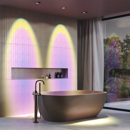 Encastrable de plafond pour salle de bains LED Lens (12W)