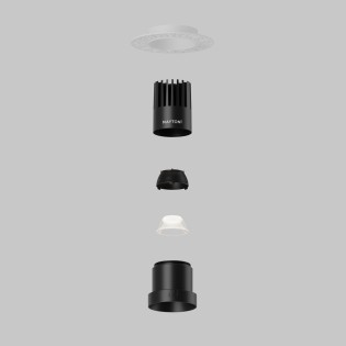 Lentille pour encastré au plafond Dip