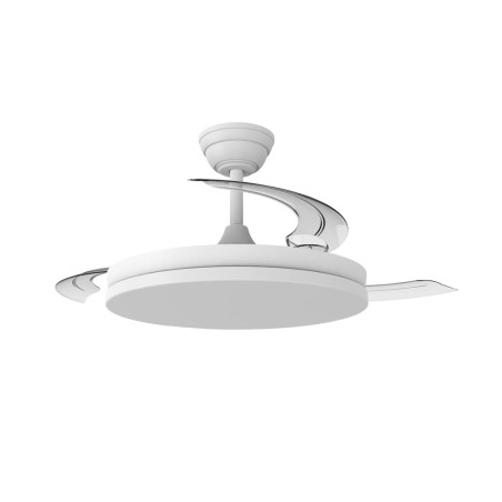 Ventilateur LED avec pales pliantes Verno Eco CCT Dim (48W)