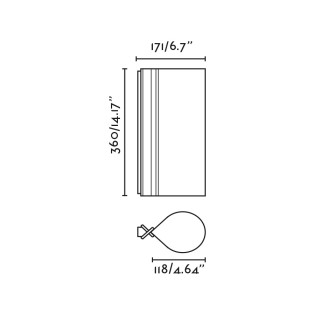 Applique murale LED Cata (5W)