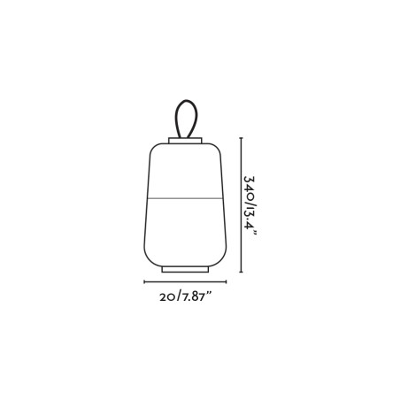 Lampe d'extérieur portable Muna II