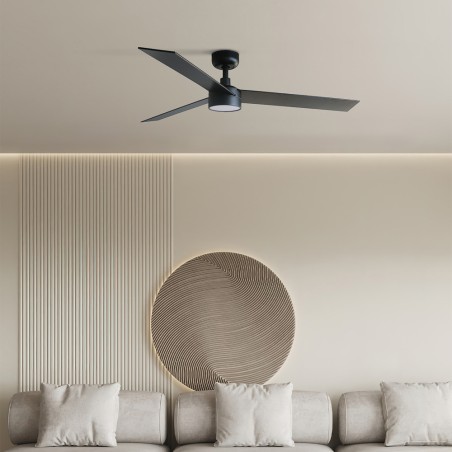 Ventilateur de plafond LED Rudder L CCT (10W)