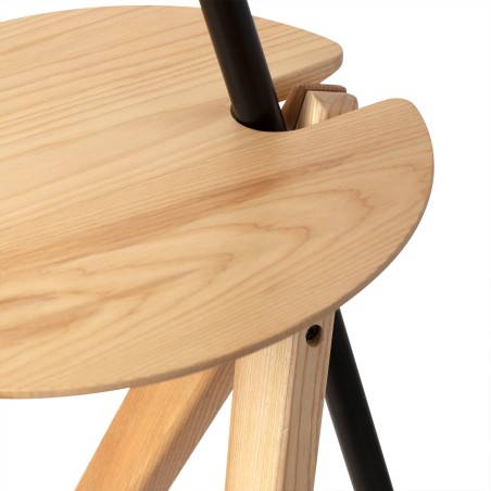 Lampadaire sur trépied Treewood Tray