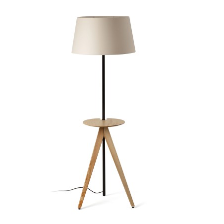 Lampadaire sur trépied Treewood Tray