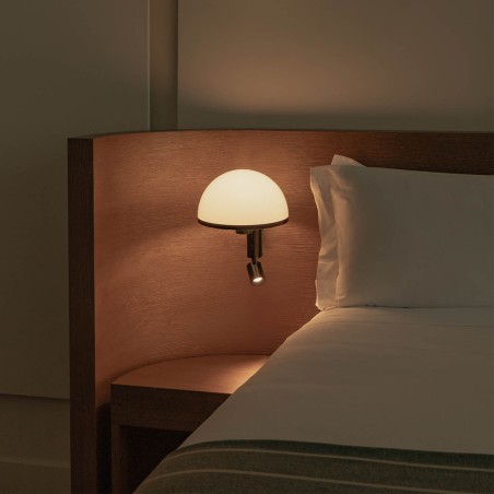 Applique murale avec lecteur LED Dome