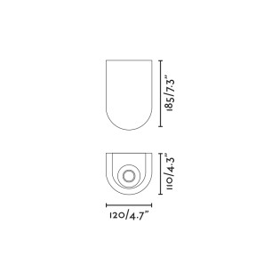 Balisé d'exteriur LED Iglu (3W)
