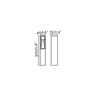 Balise d'extérieur à LED Til 24 V (3W)